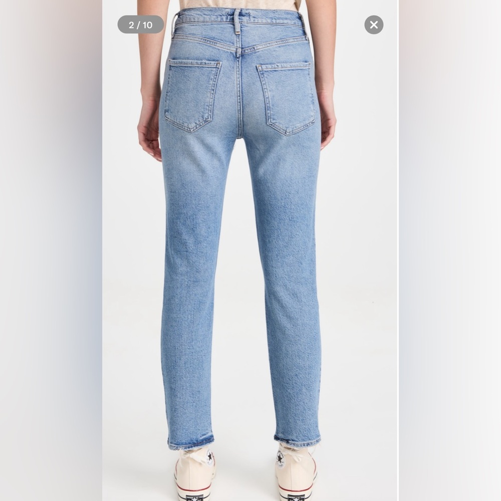 Agolde Riley High Rise Jeans - Picture 4 of 8